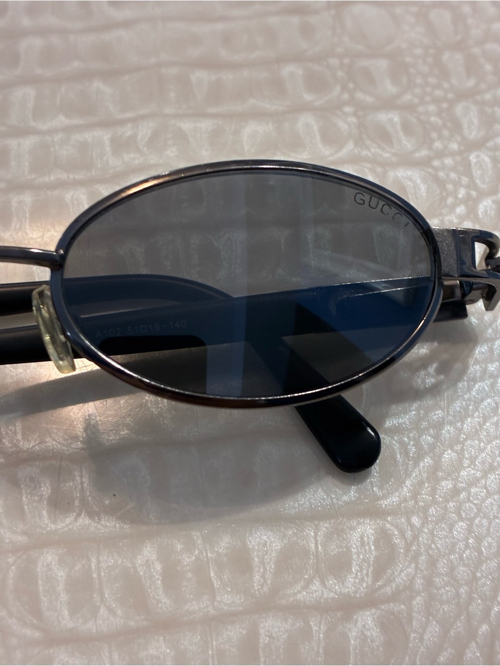 Gucci Black Metal Frame Sunglasses - Picture 4 of 13